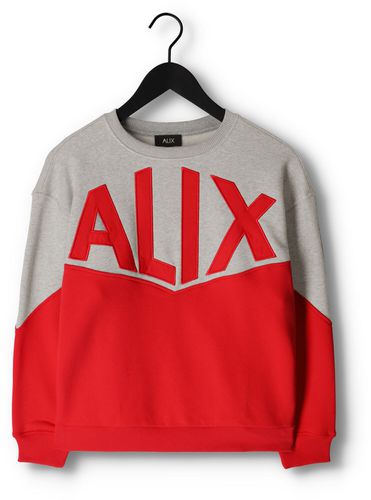Sweatshirt Ladies Knitted Colourblocking Sweater Damen - Alix the Label - Modalova