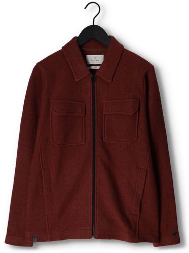 Overshirt Zip Jacket Boiled Wool Herren - Cast Iron - Modalova