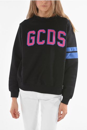 Crew Neck Applied Logo Sweatshirt Größe Xs - GCDS - Modalova