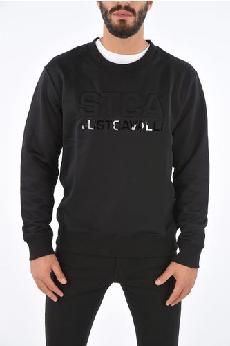 Crew-Neck Embossed Sweatshirt Größe Xxl - Just Cavalli - Modalova