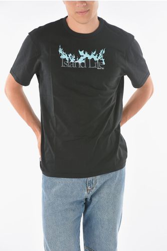 Crew Neck ISLAND LIFE Printed T-Shirt Größe S - AllSaints - Modalova