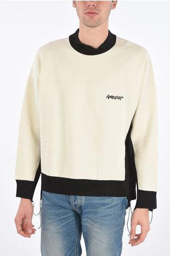 Crew-neck sweatshirt with knitted details Größe S - Ambush - Modalova