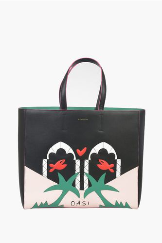 Leather TRAVEL IN LOVE shopper Bag Größe Unica - Cromia - Modalova
