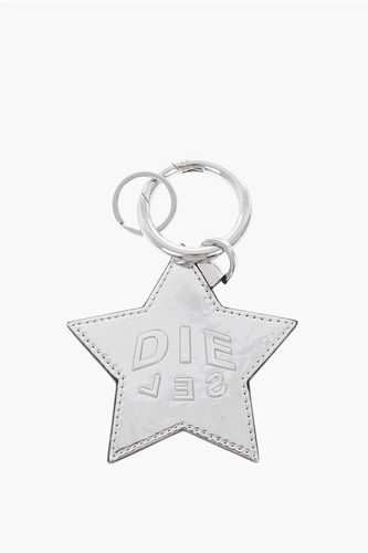 Star pendant leather and metal SAYLOR keyring Größe Unica - Diesel - Modalova