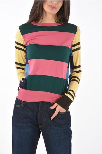 Striped multicolor wool crew-neck sweater Größe M - Colville - Modalova