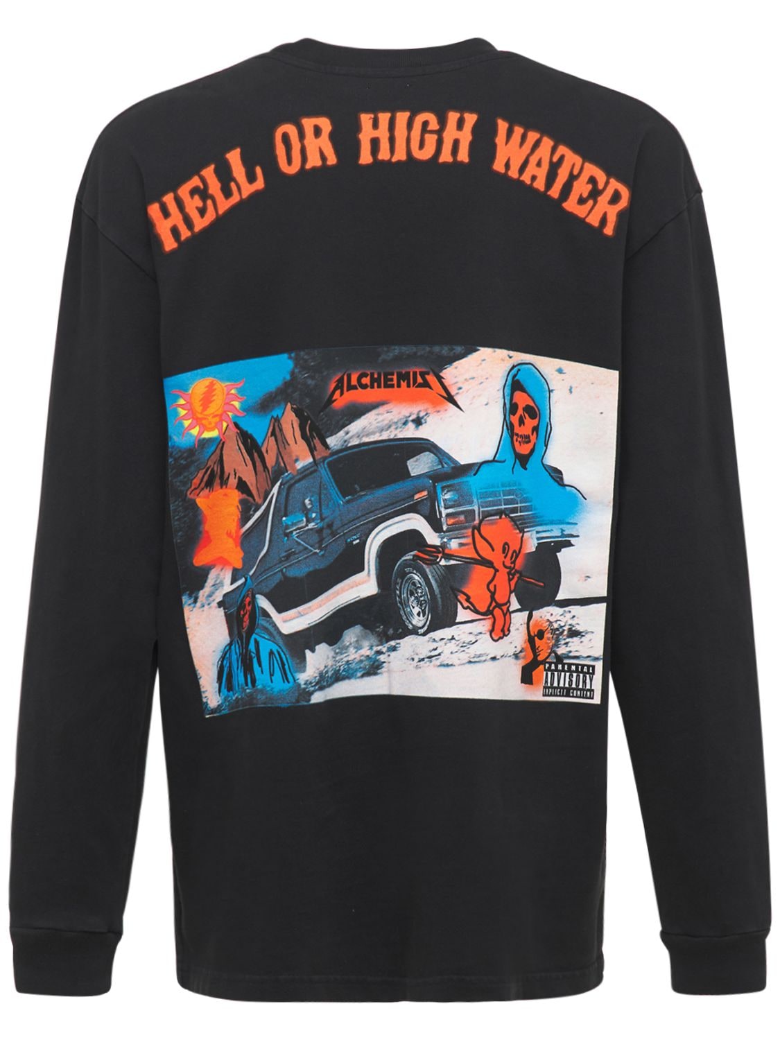 T-shirt Aus Baumwolle „hell Or High Water“ - ALCHEMIST - Modalova