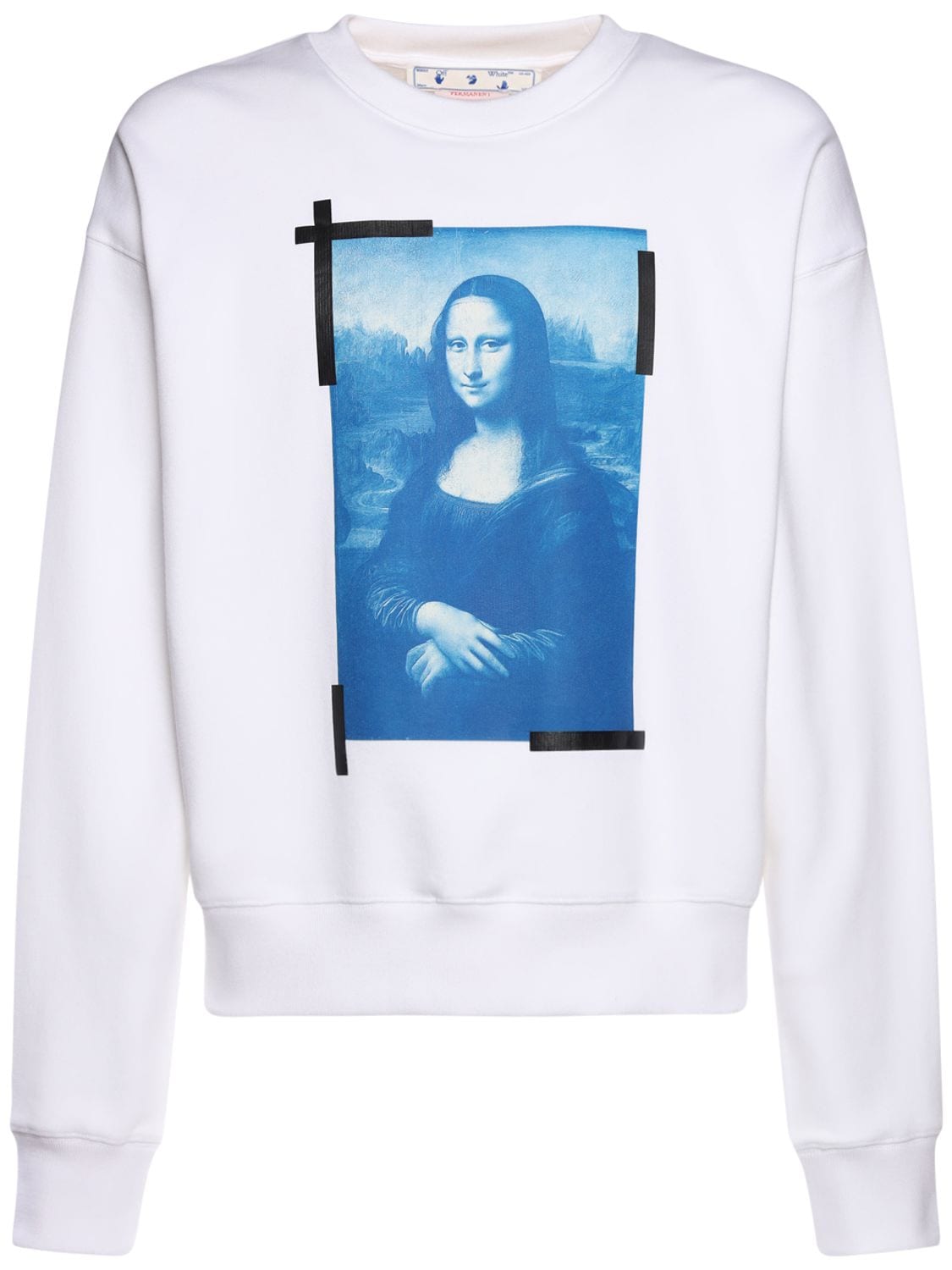 Bedrucktes Baumwoll-sweatshirt „monna Lisa“ - OFF-WHITE - Modalova