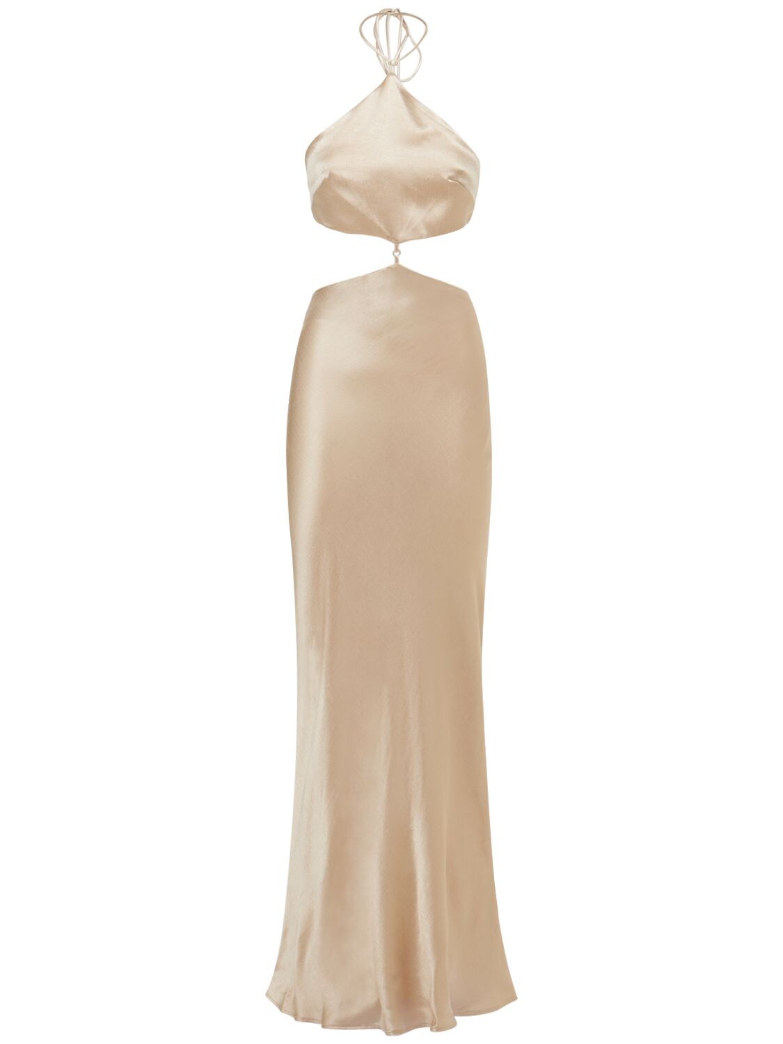 Langes Kleid Aus Viskosesatin „kara“ - BEC & BRIDGE - Modalova