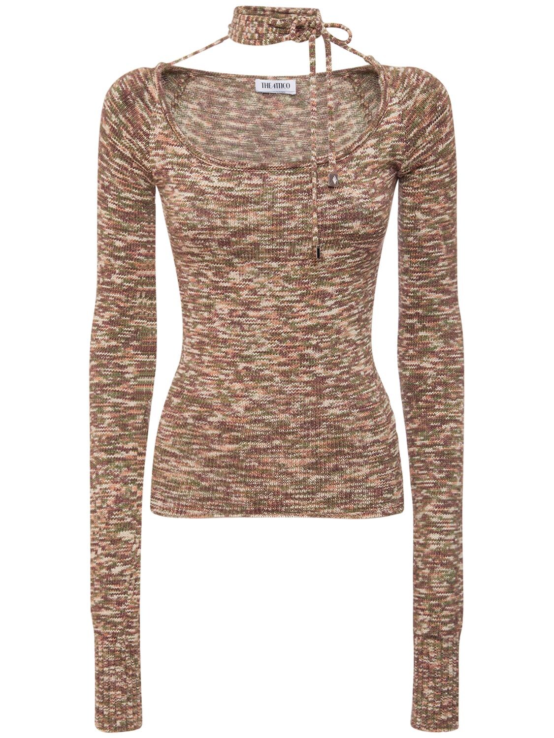 Sweater Aus Baumwollmischung „heather“ - THE ATTICO - Modalova