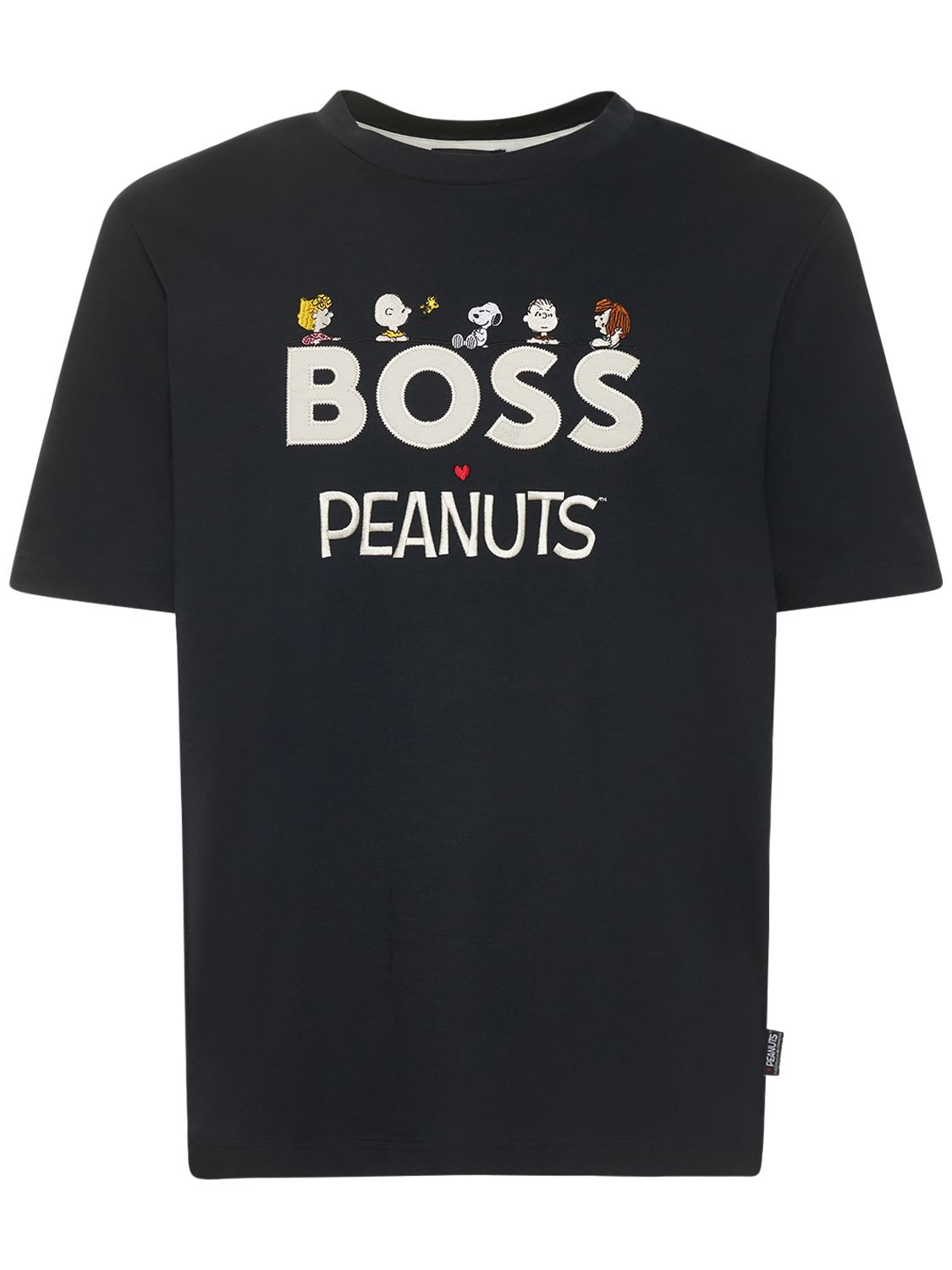 T-shirt Aus Baumwolljersey „bm X Peanuts“ - BOSS - Modalova