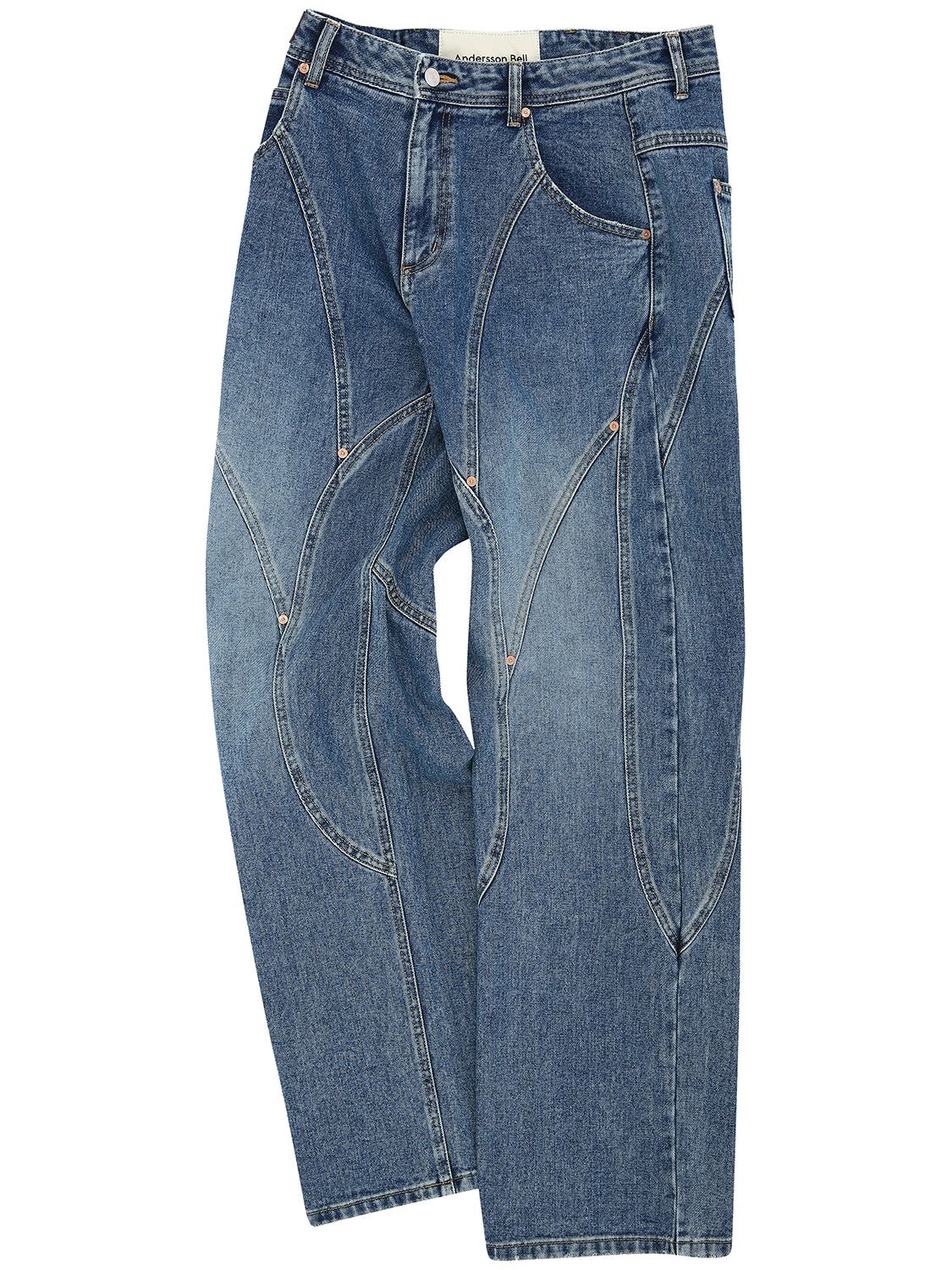 Weite Jeans Aus Baumwolldenim - ANDERSSON BELL - Modalova