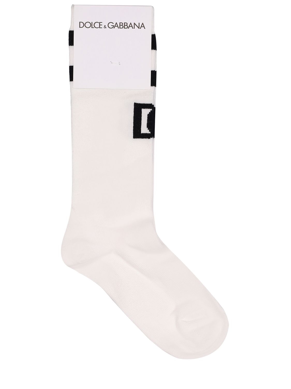 Socken Aus Baumwolle Mit Logo - DOLCE & GABBANA - Modalova