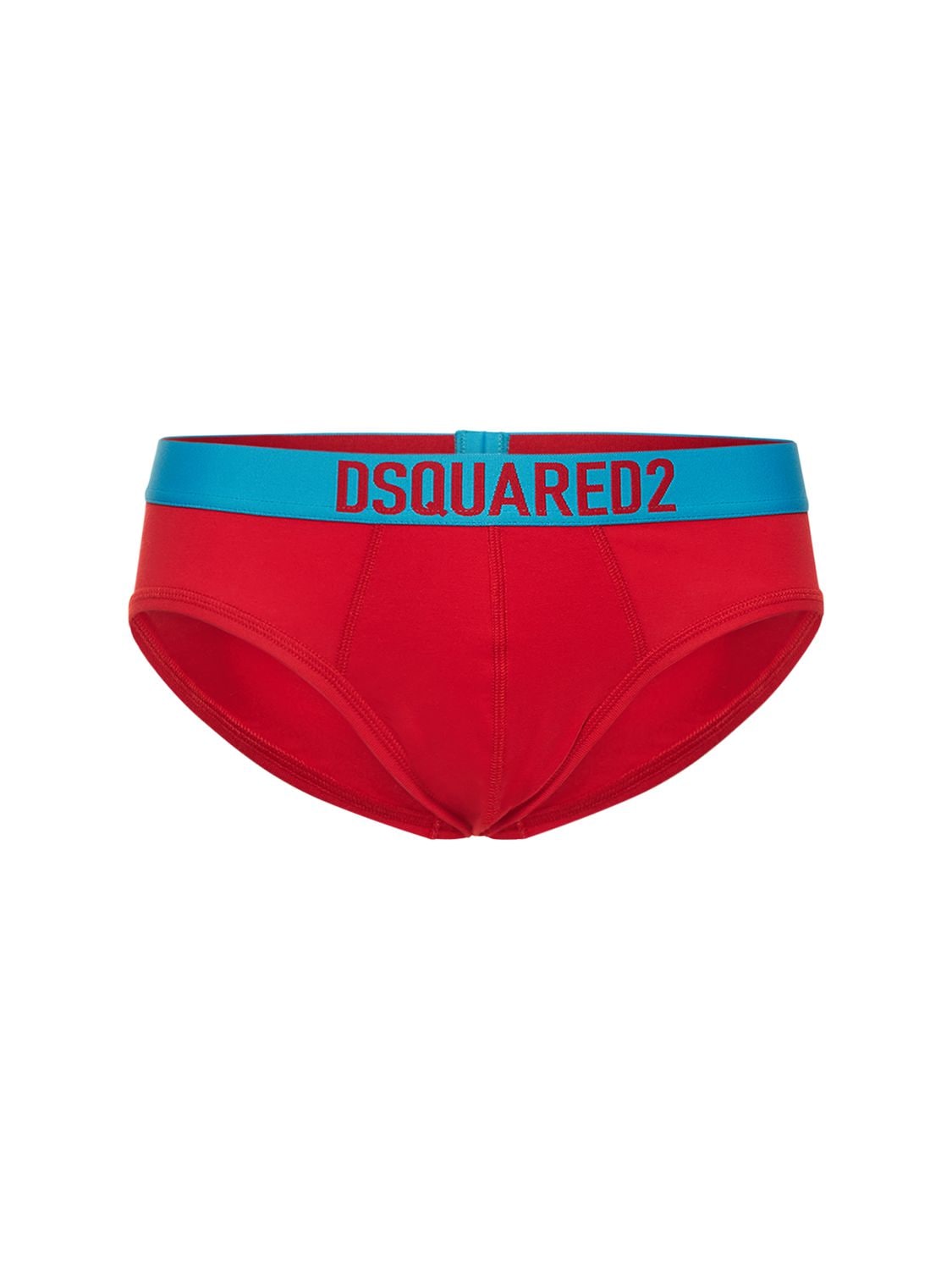 Slip Aus Jersey Mit Dsquared-logo - DSQUARED2 UNDERWEAR - Modalova
