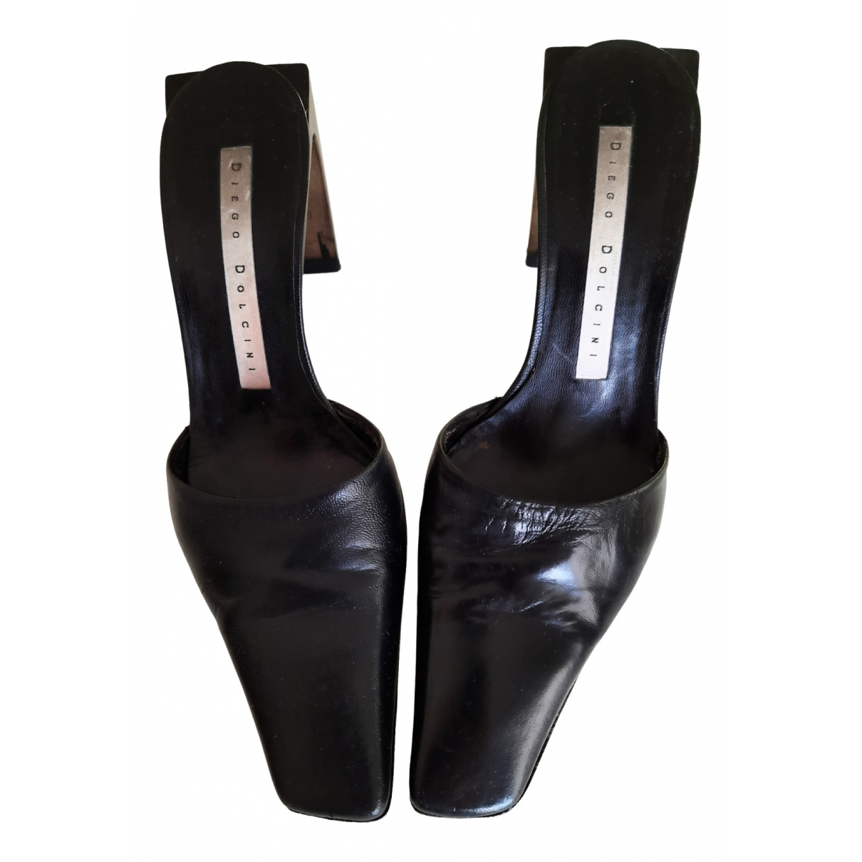 Diego Dolcini Leather heels - Diego Dolcini - Modalova