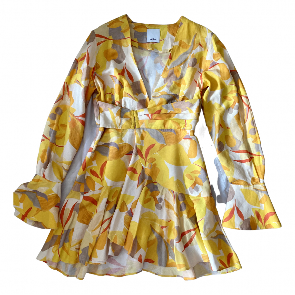 Acler Linen mini dress - Acler - Modalova