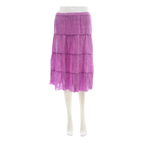 Linen mid-length skirt - Calypso St Barth - Modalova