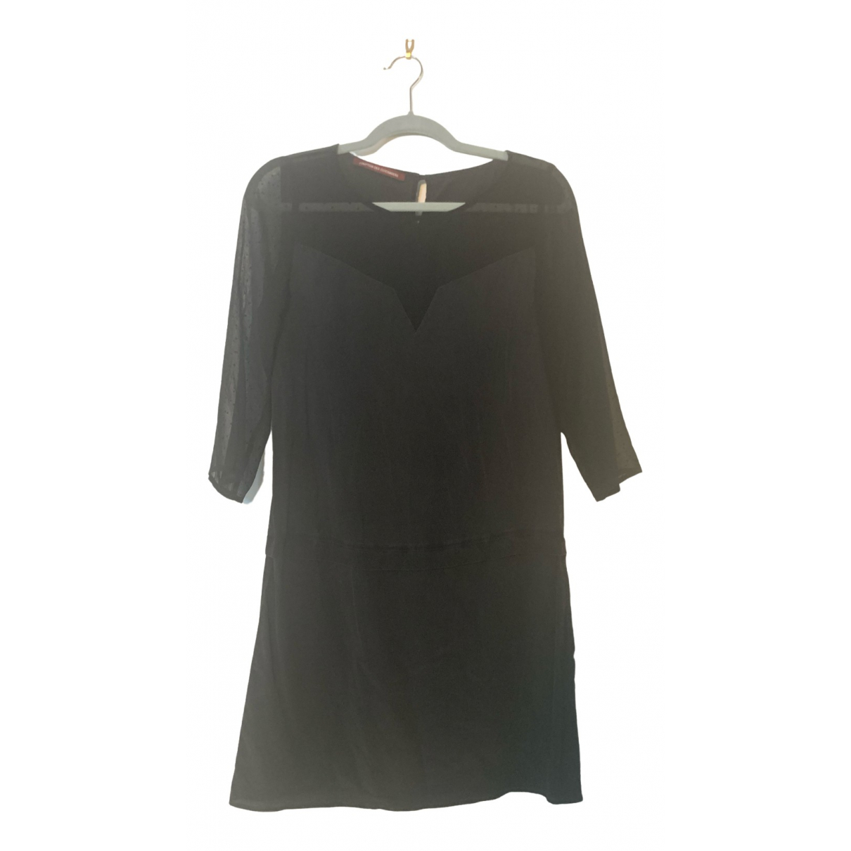 Silk mid-length dress - Comptoir Des Cotonniers - Modalova