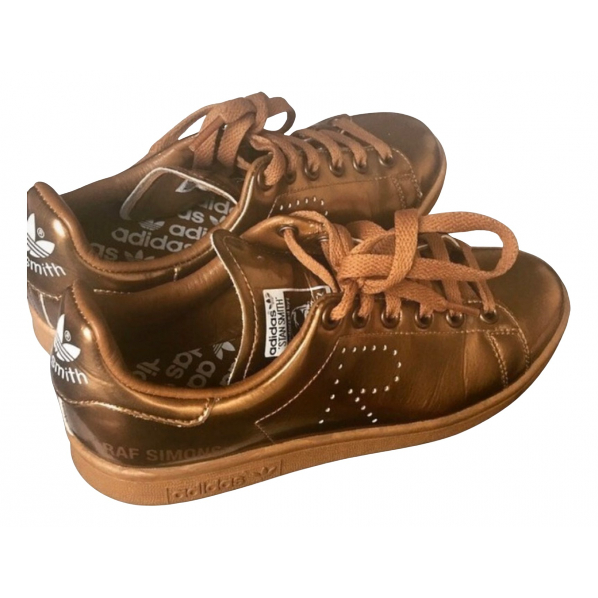 Patent leather trainers - Adidas x Raf Simons - Modalova