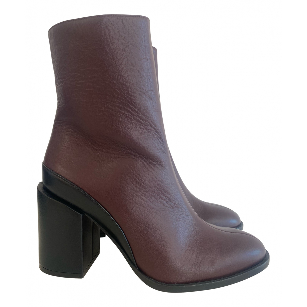 Dear Frances Leather ankle boots - Dear Frances - Modalova