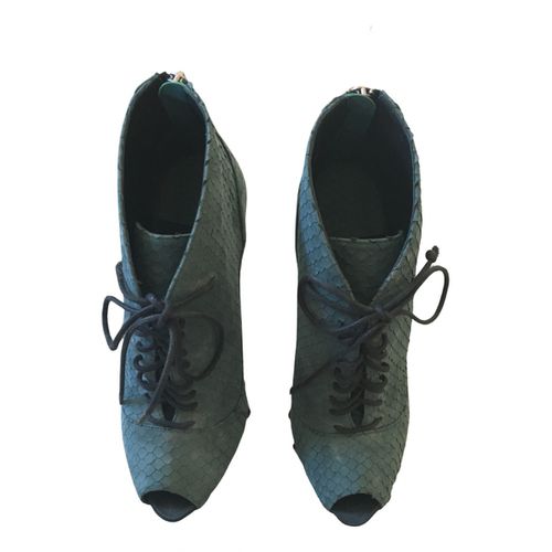 Baldan Leather open toe boots - BALDAN - Modalova