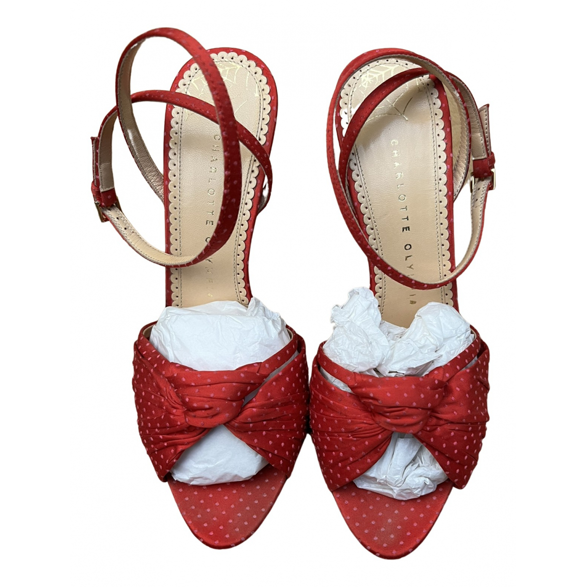 Charlotte Olympia Cloth sandals - Charlotte Olympia - Modalova