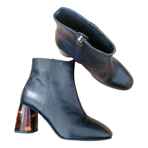 Bocage Leather ankle boots - BOCAGE - Modalova