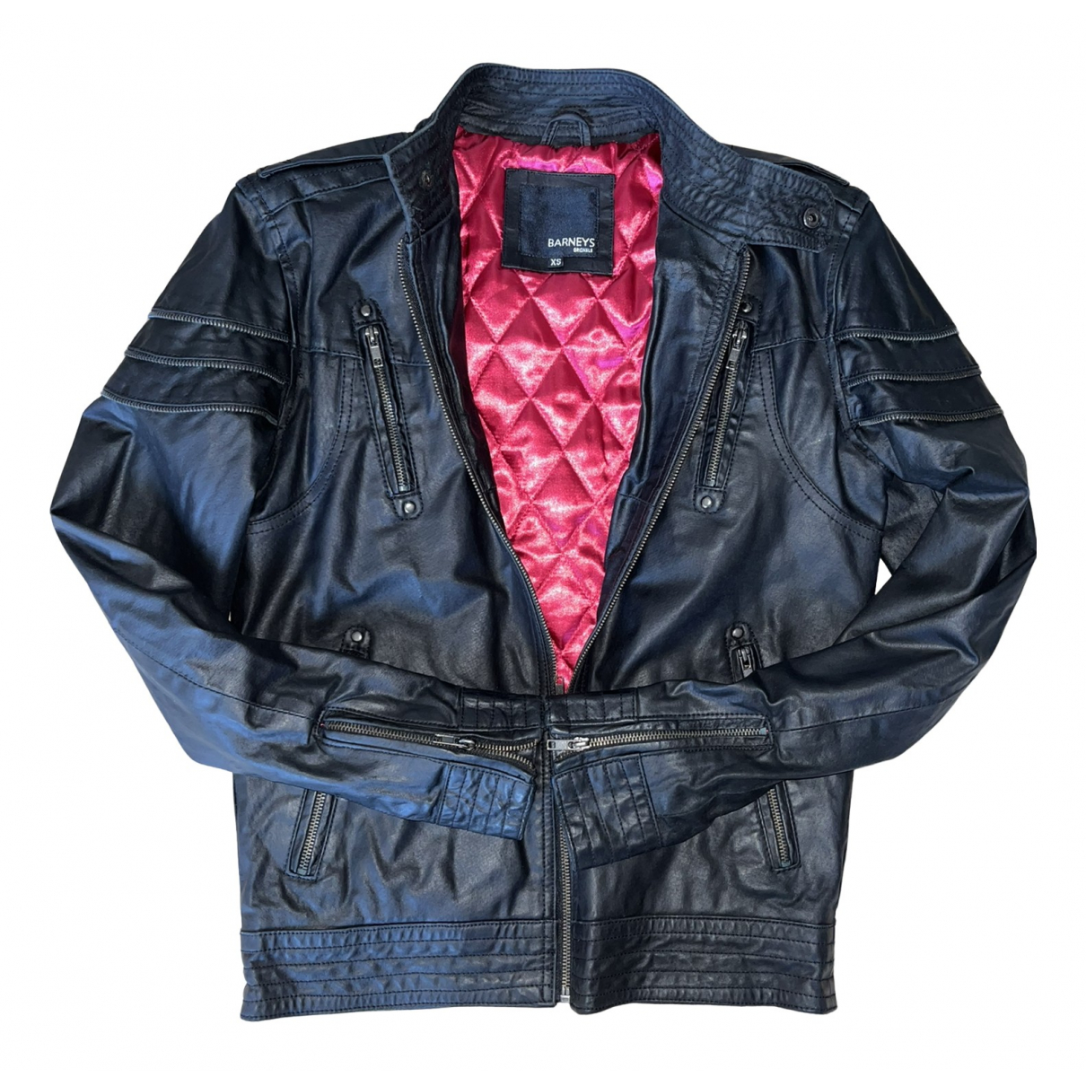 Barneys New York Leather jacket - Barneys New York - Modalova