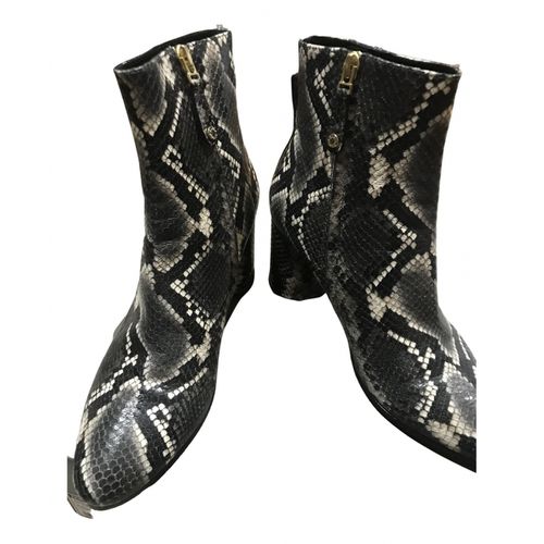 Elvio Zanon Leather ankle boots - Elvio Zanon - Modalova