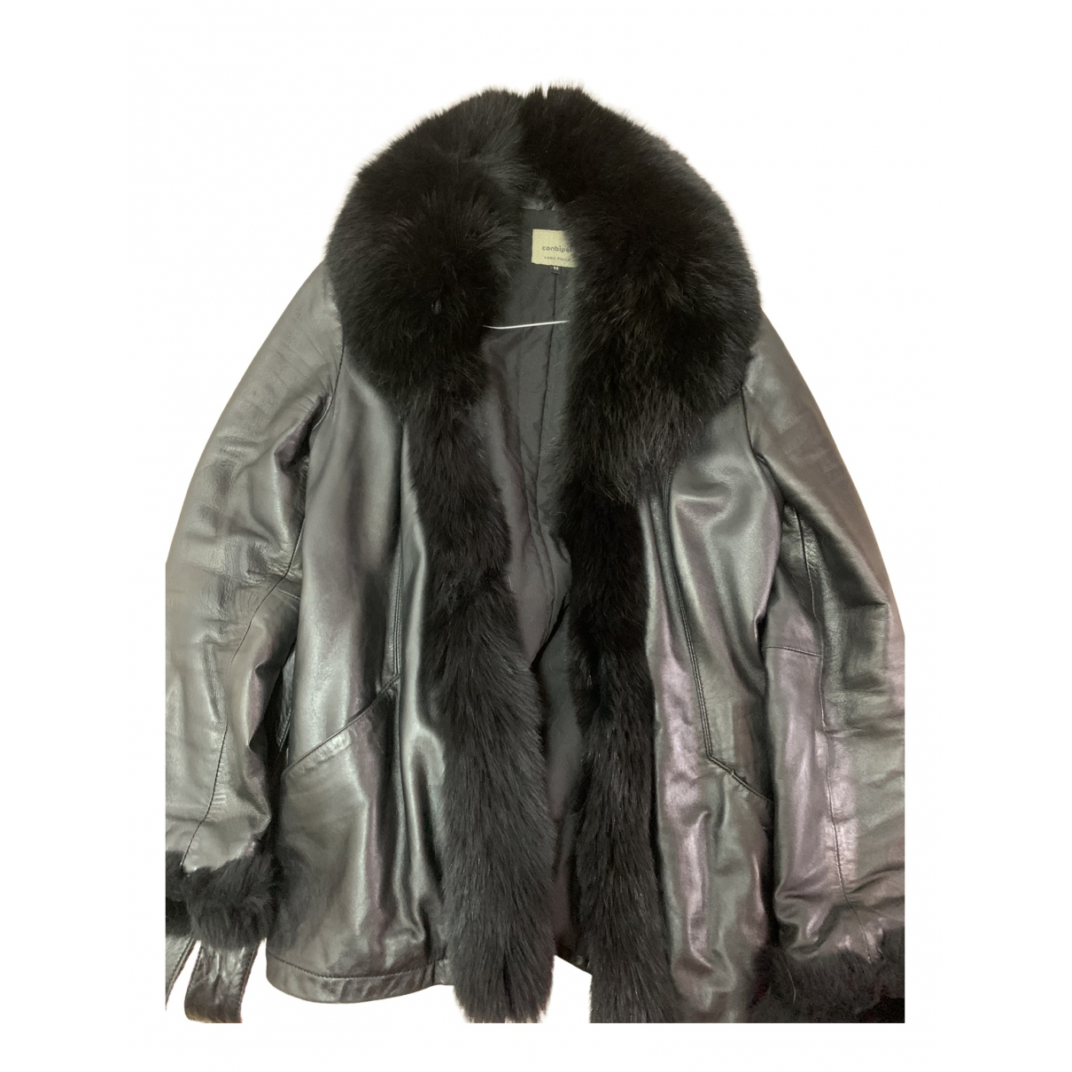Conbipel Leather jacket - CONBIPEL - Modalova