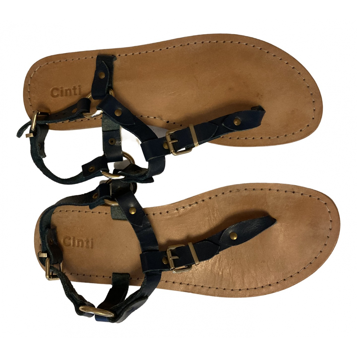 Cinti Leather sandals - Cinti - Modalova