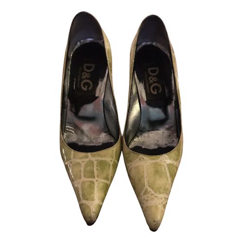 D&G Leather heels - D&G - Modalova
