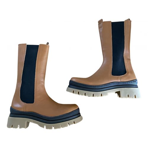 Each x Leather ankle boots - Each x Other - Modalova