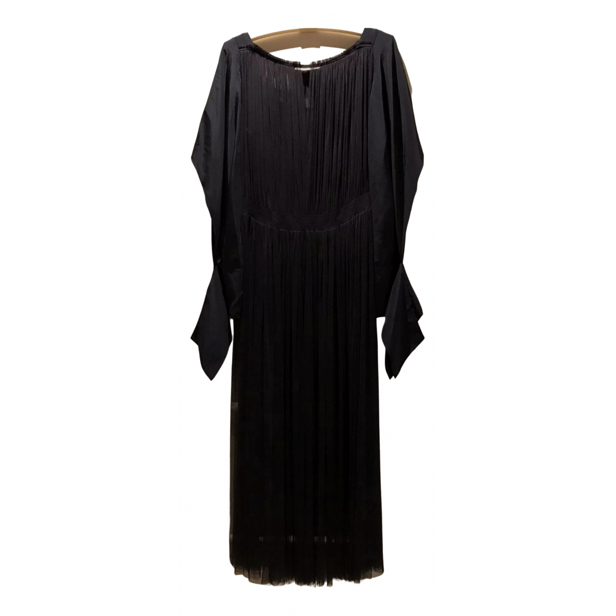 Silk mid-length dress - Amanda Wakeley - Modalova