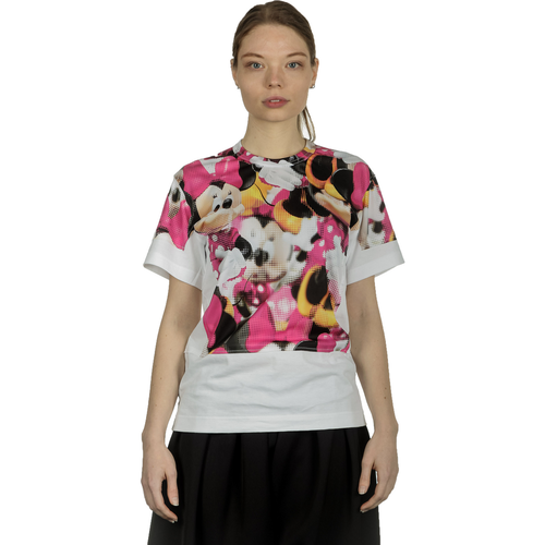 Damen T-Shirt mit Mickey-Maus-Print - Comme des Garçons - Modalova