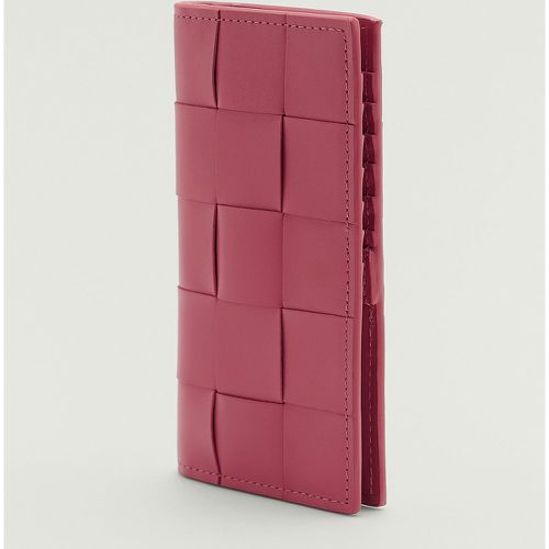 Gewebte Leder-Brieftasche - Pink - NA-KD Accessories - Modalova