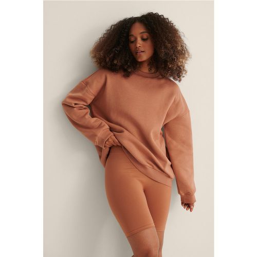 Kastenförmiger Oversize-Sweater - Orange - Curated Styles - Modalova