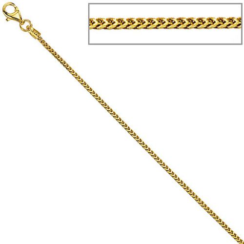 Bingokette 585 Gelbgold 1,5 mm 50 cm Gold Kette Halskette Goldkette Karabiner - SIGO - Modalova