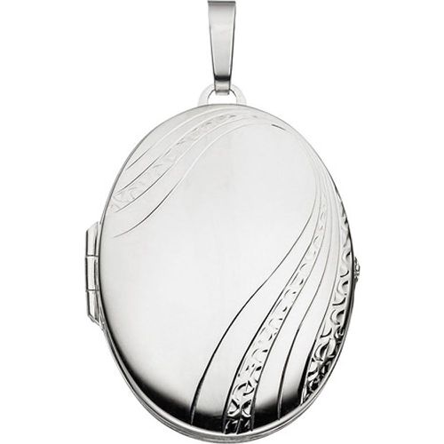 Medaillon oval 925 Sterling Silber Anhänger zum Öffnen - SIGO - Modalova