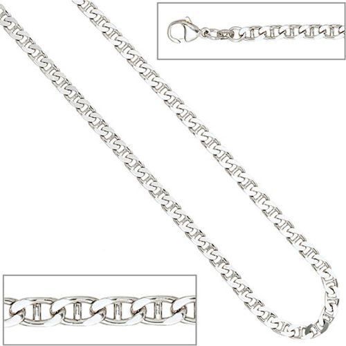 Halskette Kette 925 Sterling Silber rhodiniert 60 cm Silberkette Karabiner - SIGO - Modalova
