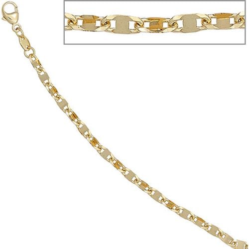 Halskette Kette 585 Gelbgold 45 cm Goldkette Karabiner - SIGO - Modalova