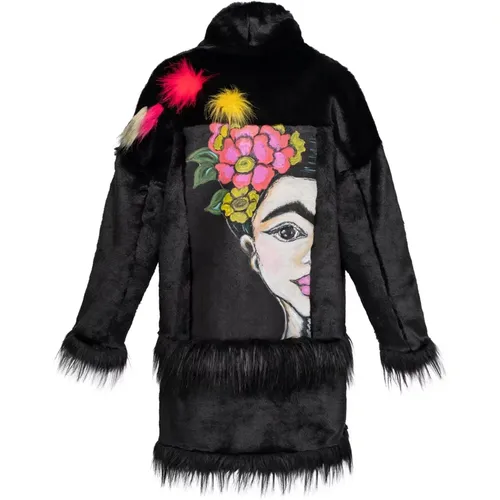 Mantel aus künstlichen Fell Black Frida - Fortini - Modalova