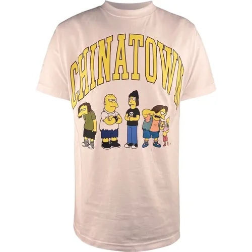 T -Shirt „Market x the Simpsons haha ​​arc“ -White - Chinatown Market - Modalova