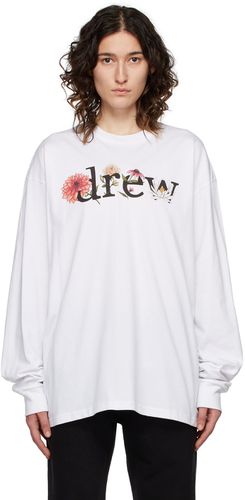 SSENSE Exclusive Floral Drew Long Sleeve T-Shirt - drew house - Modalova