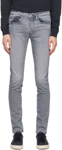Gray 'L' Skinny Degradable' Jeans - FRAME - Modalova