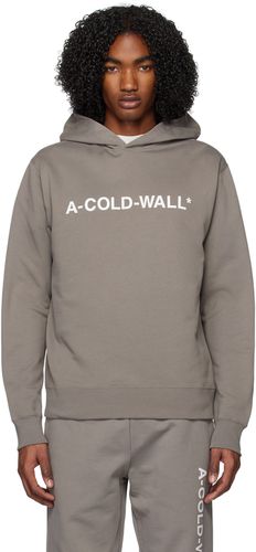 A-COLD-WALL* Gray Essential Hoodie - A-COLD-WALL* - Modalova