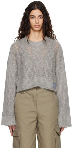 Gray Cropped Sweater - REMAIN Birger Christensen - Modalova