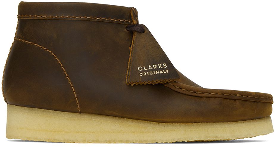 Brown Wallabee Desert Boots - Clarks Originals - Modalova