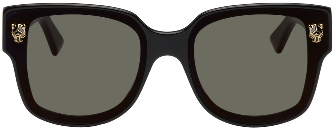 Cartier Black Square Sunglasses - Cartier - Modalova