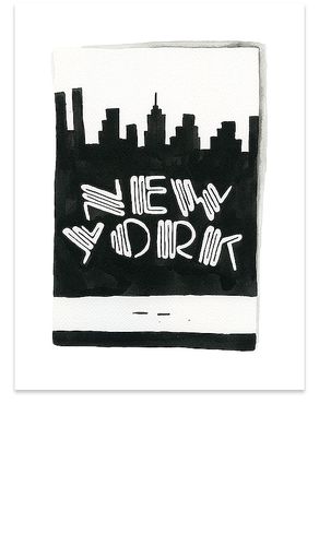 ″X7″ PRINT NEW YORK 5X7 NEW YORK PRINT in - Furbish Studio - Modalova