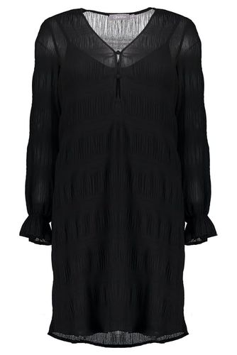 Dress Irregulair Plisse Black - Geisha - Modalova